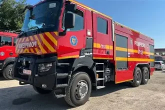 Incendiu la Spitalul Clinic CFR din Constanța.