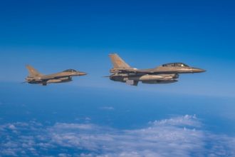 Dronele de atac din Marea Neagră, doborâte de avioanele F-16 ale României lângă Sulina