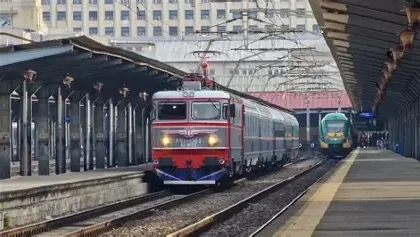 Călătorie lungă și dificilă pentru pasagerii trenului internațional Dacia